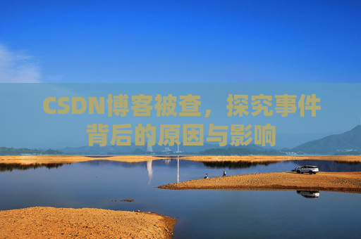 CSDN博客被查，探究事件背后的原因与影响